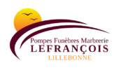 logo pompes funebres marbrerie lefrancois