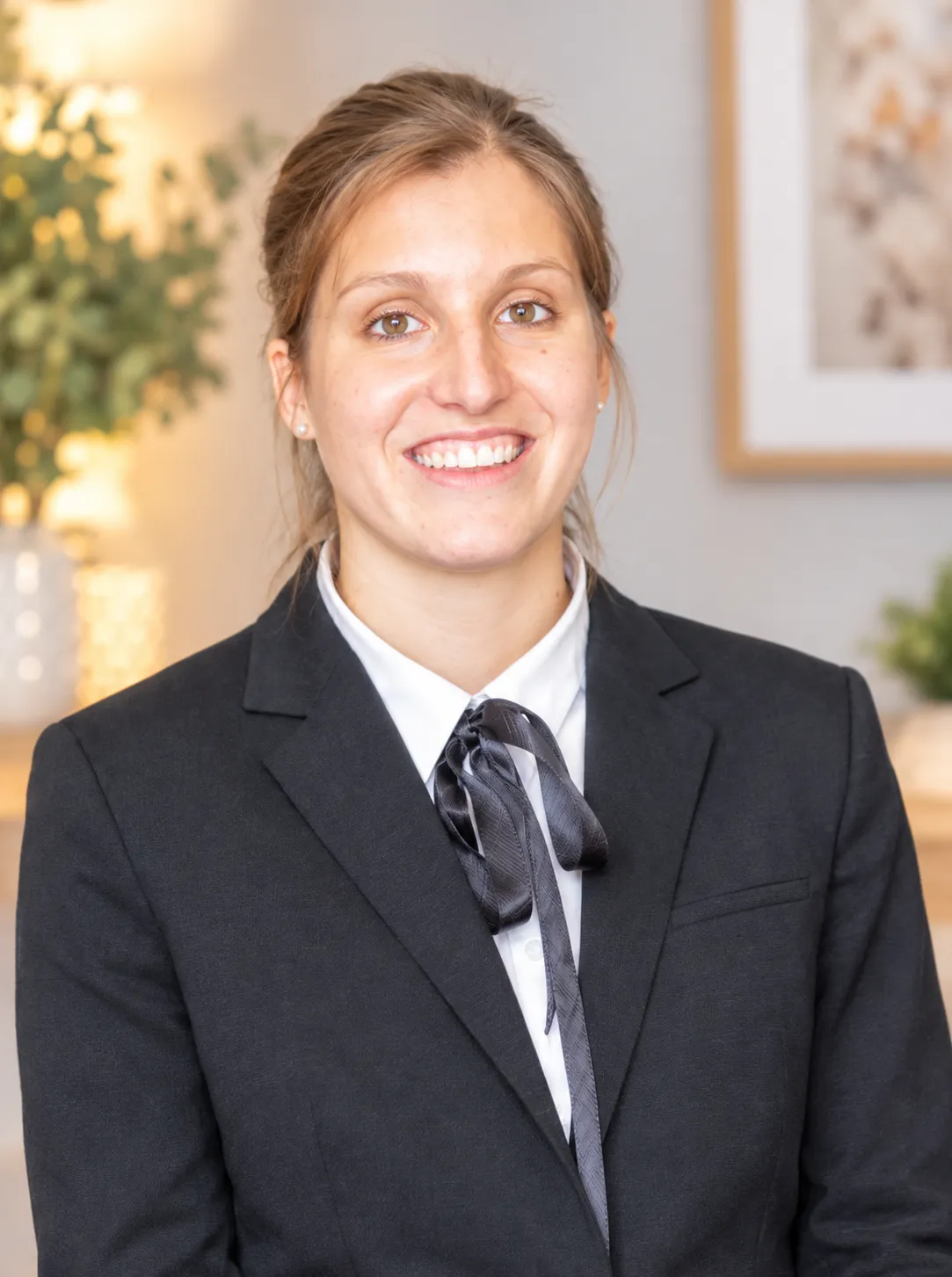 Marine Dulong, gérante de l'agence funéraire